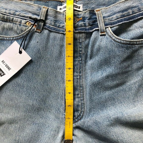 High Rise Stovepipe Denim Cotton Jeans Size 2 - Picture 4 of 8